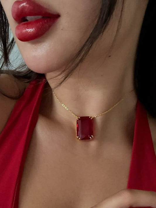 Collier - Rouge