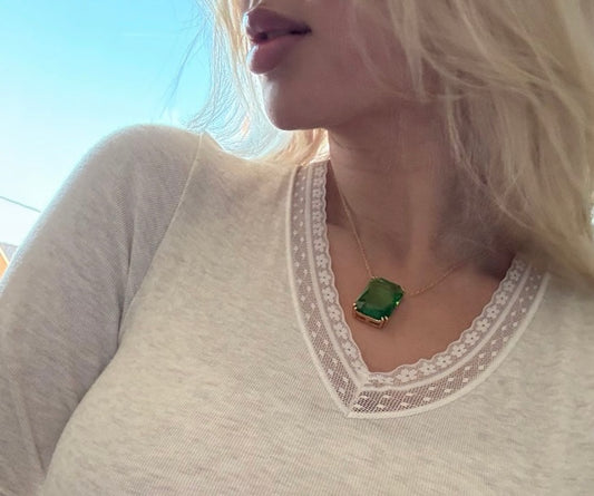 Collier - Emeraude
