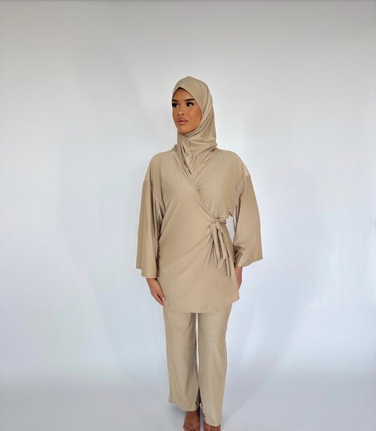 Modèle croisé - Beige