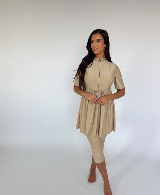 Modèle court - Beige